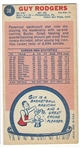 1969 Topps Basketball #38 Guy Rodgers - Milwaukee Bucks